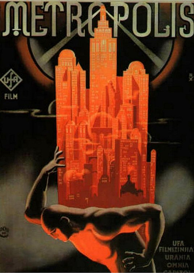 Imagen de Metrópolis (Cartel alemán)