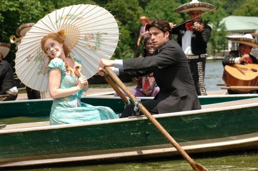 Patrick Dempsey y Amy Adams en encantada-la-historia-de-giselle