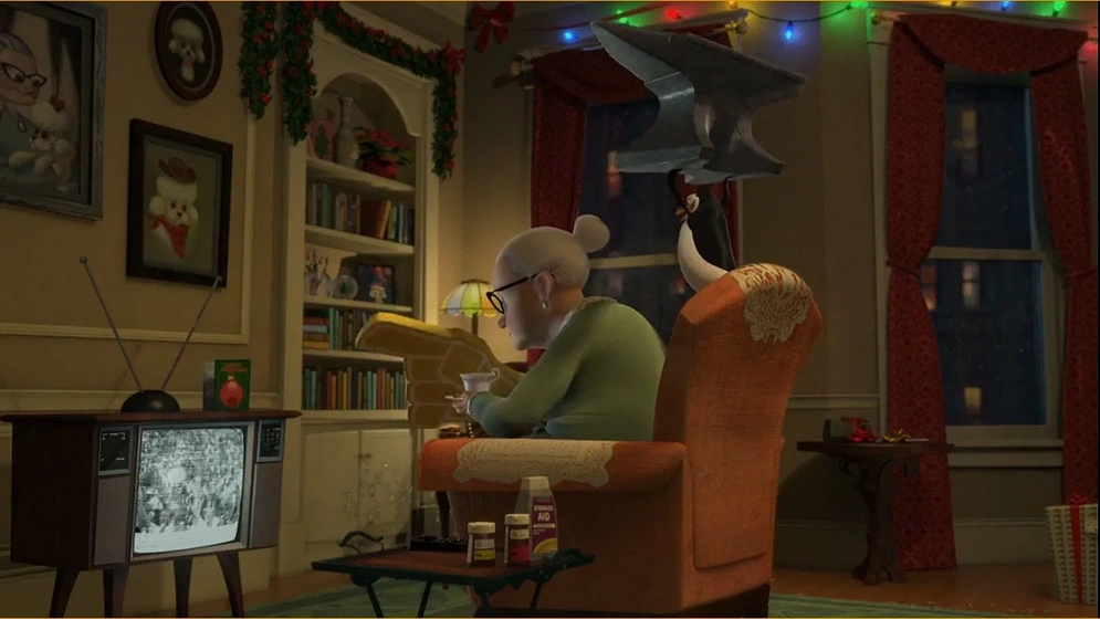 Imagen de Los Pingüinos de Madagascar en Travesura Navideña