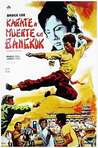 Poster de Karate a Muerte en Bangkok