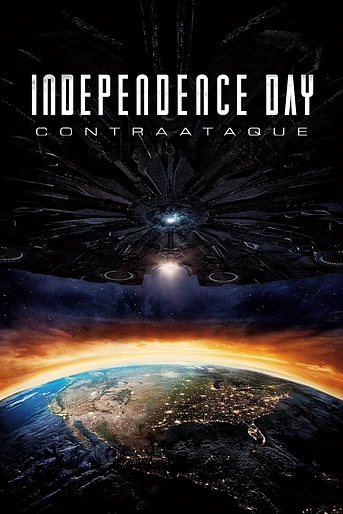 Poster de Independence Day. Contraataque