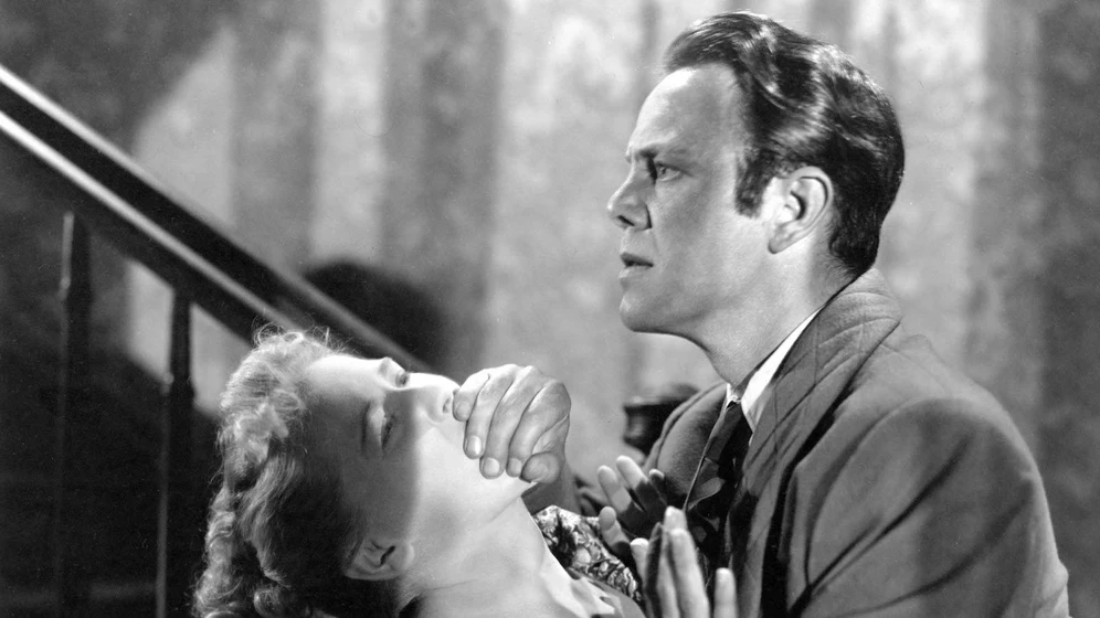 Jane Wyatt y Louis Hayward en la-casa-del-rio