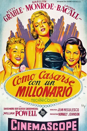 Poster de Cómo Casarse con un Millonario