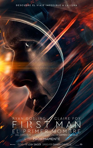 Poster de First Man. El Primer Hombre