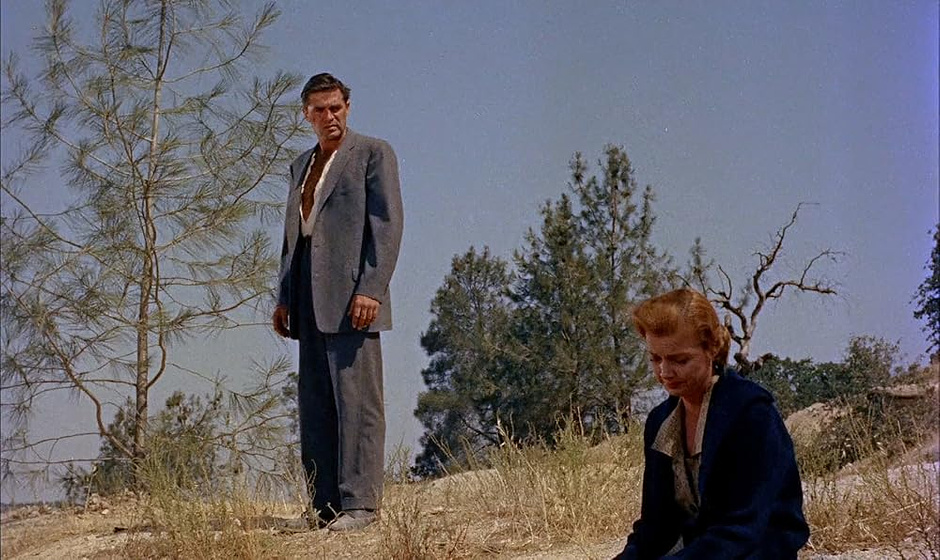 Ann Sheridan y Steve Cochran en Cuando Llegue la Primavera