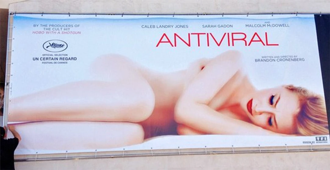Imagen de antiviral (Cartel promocional en Festival de Cannes)