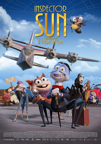 Imagen de Inspector Sun y la Maldición de la Viuda Negra (Cartel español)