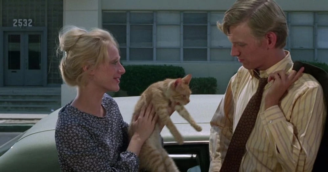Bruce Davison y Sondra Locke en la-revolucion-de-las-ratas-willard