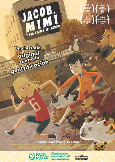 Imagen de Jacob, Mimi y los Perros del barrio (Cartel español)