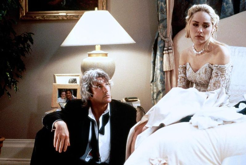 Sharon Stone y Richard Gere en Entre dos mujeres