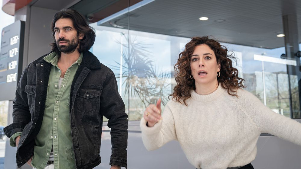 Blanca Suárez [II] y Rubén Cortada en El Cuarto Pasajero