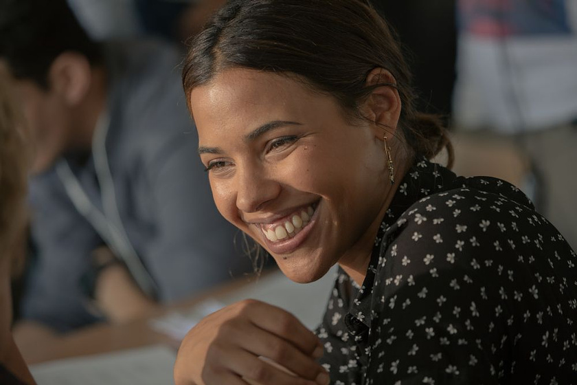 Zita Hanrot en Los Profesores de Saint-Denis