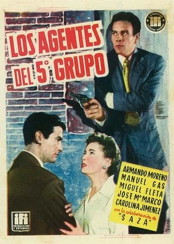Poster de Los Agentes del Quinto Grupo