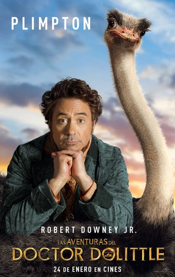 Imagen de las-aventuras-del-doctor-dolittle (Cartel personajes español)