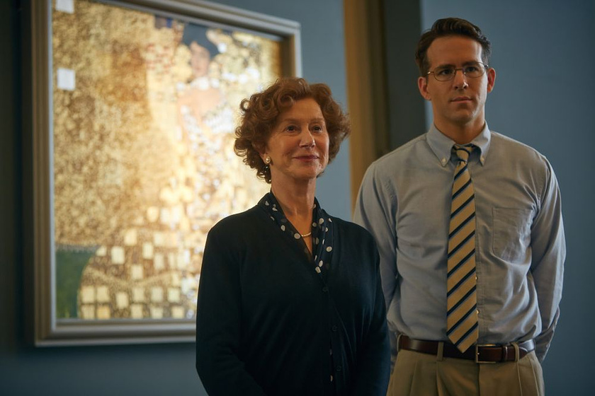 Helen Mirren y Ryan Reynolds en La Dama de oro