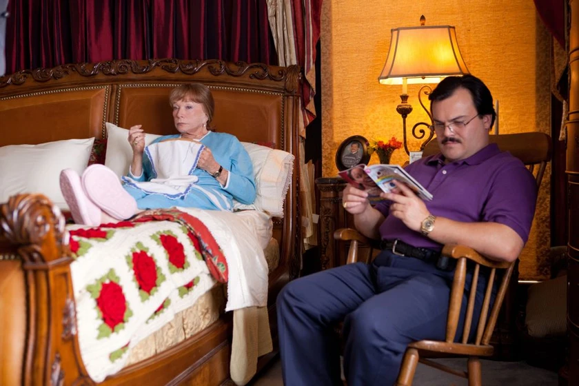 Jack Black y Shirley MacLaine en bernie-2011