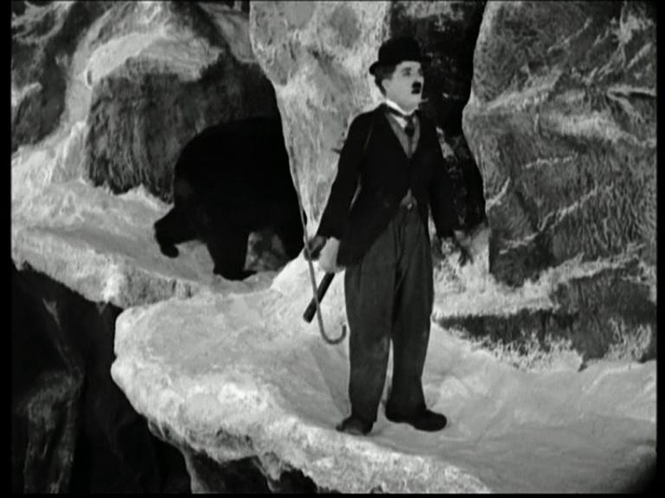 Charles Chaplin en La Quimera del Oro