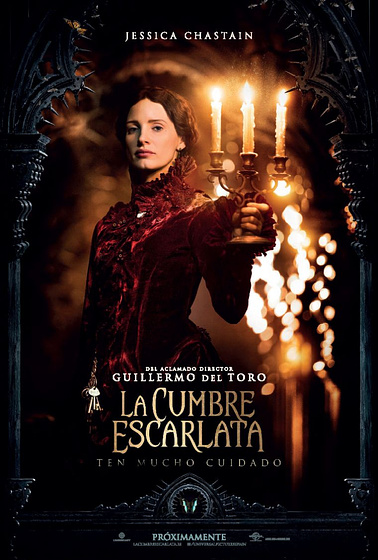 Imagen de La Cumbre Escarlata (Cartel personajes español)
