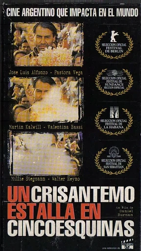 Poster de Un crisantemo estalla en Cinco Esquinas