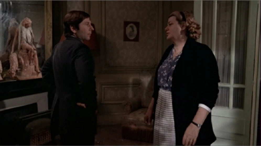 Roman Polanski y Shelley Winters en el-quimerico-inquilino
