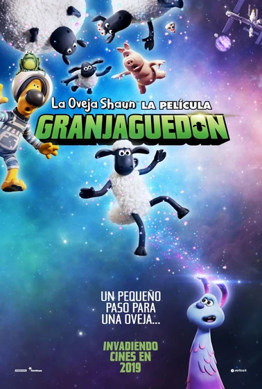 Imagen de La Oveja Shaun, la película: Granjaguedon (Cartel teaser español)
