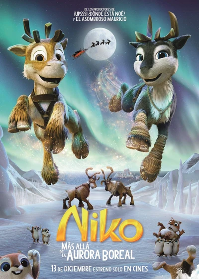 Imagen de niko-mas-alla-de-la-aurora-boreal (Cartel español)