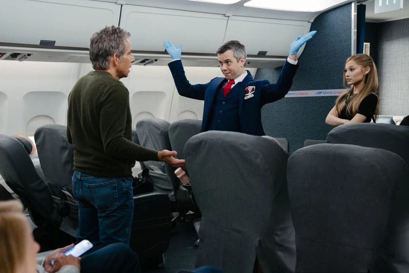 Ben Stiller y Ariana Grande en ahora-los-suegros-son-ellos