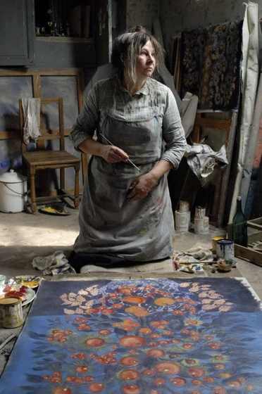 Yolande Moreau en seraphine