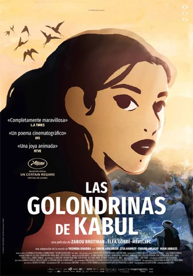 Imagen de las-golondrinas-de-kabul (Cartel español)
