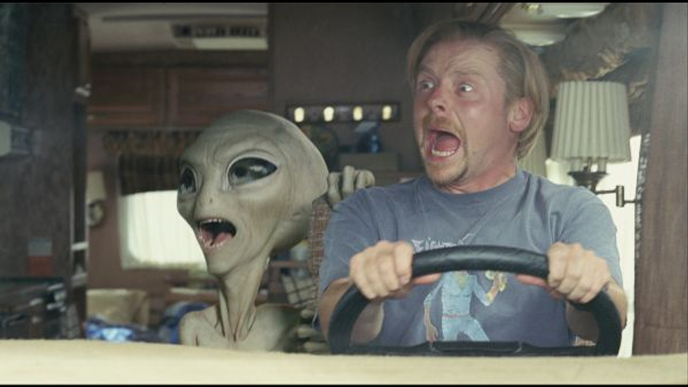 Simon Pegg en Paul