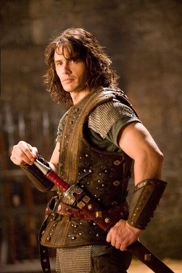 James Franco en Caballeros, princesas y otras bestias