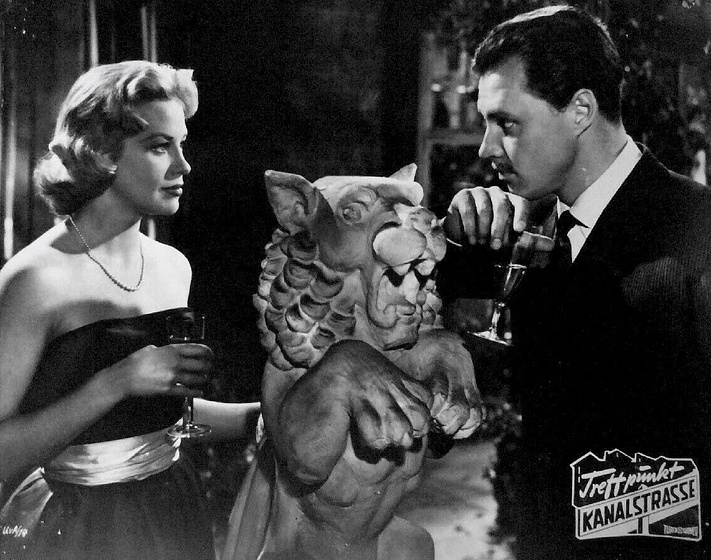 Hildegard Knef y Carl Raddatz en Confesión Ante Cuatro Ojos