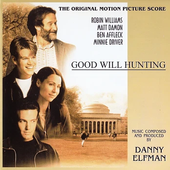 Carátula de la banda de sonido de El Indomable Will Hunting