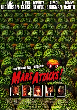 poster of movie Mars Attacks!