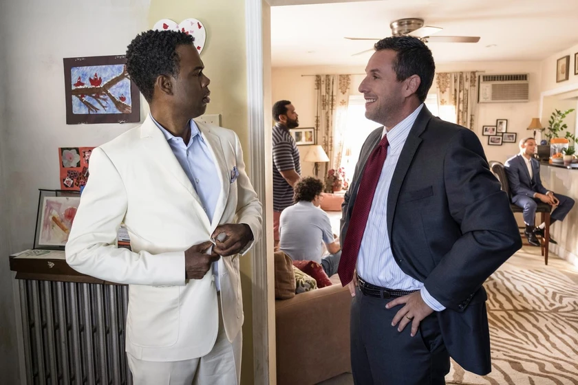 Chris Rock y Adam Sandler en la-peor-semana