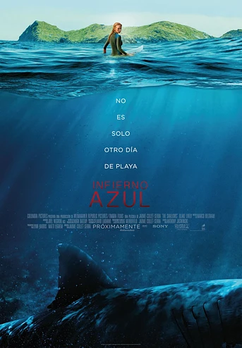 Poster de Infierno Azul