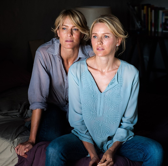 Robin Wright y Naomi Watts en Dos Madres Perfectas
