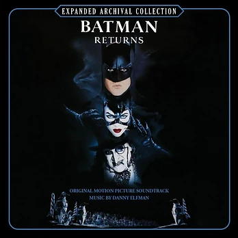 Carátula de la banda de sonido de Batman Vuelve