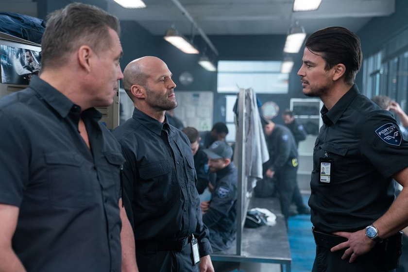Josh Hartnett, Jason Statham y Jeffrey Donovan en Despierta la Furia
