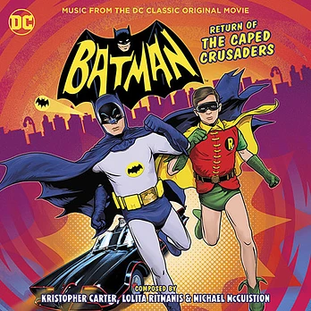 Carátula de la banda de sonido de Batman: El Regreso de los Cruzados Enmascarados