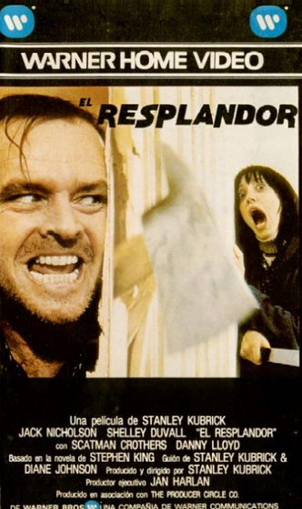 Imagen de El Resplandor (Carátula VHS)
