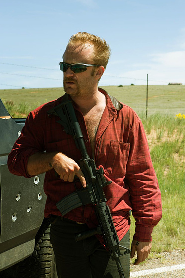 Ben Foster en Comanchería