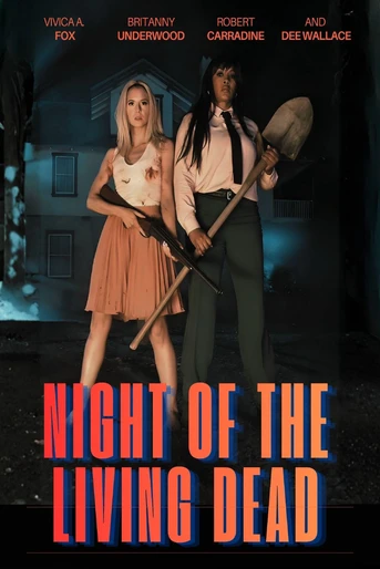 Poster de La Noche de los Muertos vivientes. Estallido Zombi