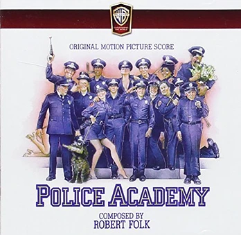 Carátula de la banda de sonido de Loca Academia de Policía