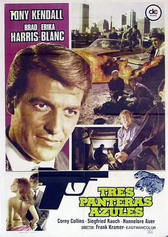 Poster de Comisario X: Tres Panteras Azules