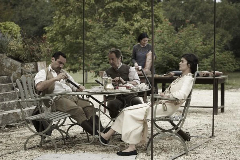 Audrey Tautou y Gilles Lellouche en therese-d