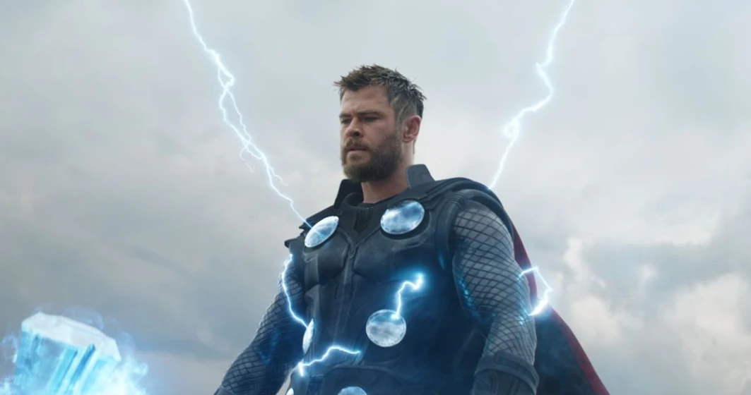 Chris Hemsworth en vengadores-endgame
