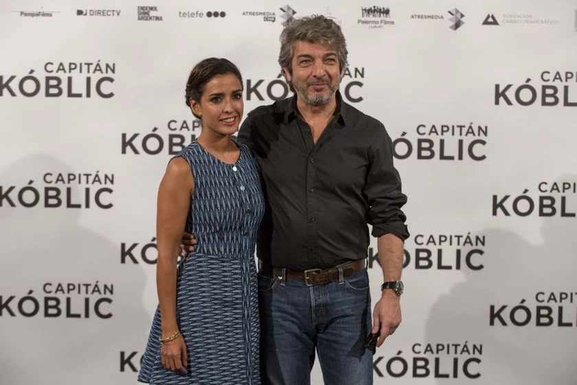 Ricardo Darín y Inma Cuesta en capitan-koblic (Presentación en Madrid. Junio 2016)