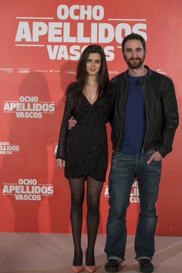Clara Lago y Dani Rovira en ocho-apellidos-vascos (Photocall en Madrid. Marzo 2014)