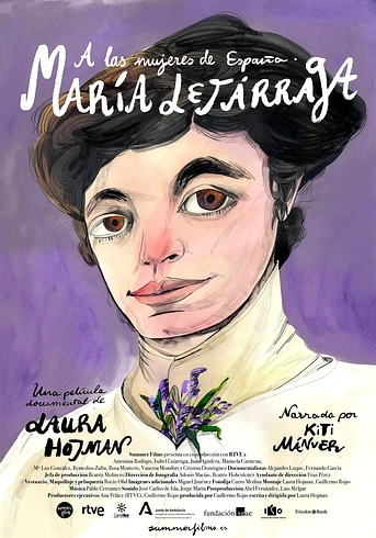Poster de A las Mujeres de España. María Lejárraga